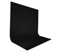 Sfondo fotografico, 1,6 x 2 m, foto pieghevole, grande schermo background, tela fotografica, sfondo mussola per foto studio video, nero