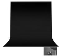 Sfondo fotografico, 2 x 3 m, foto pieghevole, grande schermo background, tela fotografica, sfondo mussola per studio fotografico, nero