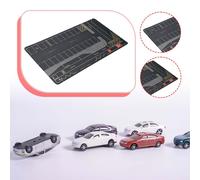 Sfondo fotografico arrotolabile antiscivolo per vetrina, layout 1/64,