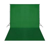 Sfondo fotografico Chroma-Key verde, 500 x 300 cm, in cotone, senza supporto, ideale per fotografia e video, controllo della luce di alta qualità per scatti professionali