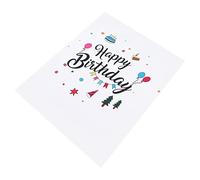 Sfondo Fotografico di Buon Compleanno, Tessuto Multiuso Delicato Sulla Pelle Sfondo di Buon Compleanno per Bambini per la Festa di Compleanno