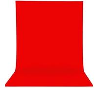 Sfondo fotografico, Fondale fotografico in tessuto multicolore, diverse dimensioni(Red,3000x6000mm)