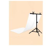 Sfondo fotografico, Kit di supporto for fondale fotografico a forma di T con morsetti e schermo in PVC di diverse dimensioni(66x75cm/25.98x29.53in)