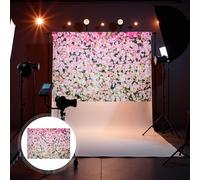 Sfondo fotografico per Studio Flower Wall Design Tema Partito Sfondo Banner