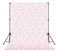 Sfondo fotografico stampato libellula dipinta a mano, panno in poliestere resistente alle pieghe, tende video da studio ritratto