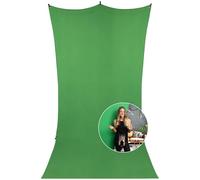 Sfondo Fotografico Verde 3,0 x 1,5 m, Rollei X Drop Fondales per Studio Poliestere Pieghevole e Lavabile per Chroma Key e Fotografia di Ritratti e Prodotti, Sfondo-Fotografico-Fondale-Studio-Verde