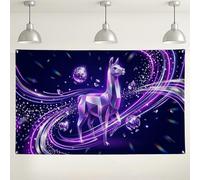 Sfondo geometrico da parete con lama, eleganti decorazioni viola e nero, decorazione per feste, sfondo fotografico per interni ed esterni, per eventi e celebrazioni, 180 x 109 cm