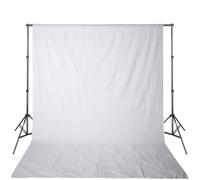 Sfondo Green Screen 1.6X1/2/3/4M Fondali Fotografia Poliestere Cotone Photo Studio Sfondo Schermo Verde Foto Sfondo 5 colori(White,160 X 400CM)