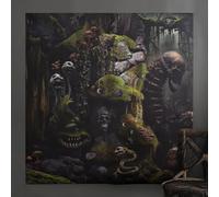 Sfondo multicolore con foresta mutata, 165,1 x 82,5 cm, confezione da 2, ideale per eventi e fotografia