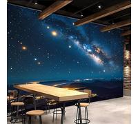 Sfondo Murale Xxl 300x210cm Nebulosa Cosmica carta da parati tessuto non tessuto Galassia Decorazione 3D su tela pittorica, senza interruzioni, per la parete principale della casa