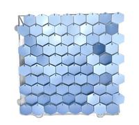 Sfondo Paillettes 12/16/18 pannelli di sfondo con paillettes esagonali for decorazioni da parete for matrimoni, feste compleanno, fondali scintillanti, 30x30 cm(Color 25,16pcs)