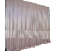 Sfondo per Letto Nuziale Decorazione for Matrimoni, Drappeggi, Grandi Eventi, Sfondi in Tessuto, Tende for Feste(Pink3,H2.4xL1.5M)