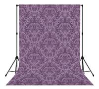 Sfondo stampato porpora di fotografia, panno resistente del poliestere della grinza, video dello studio del ritratto tende