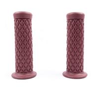SFONIA 2pz Manopole Manubrio Moto Impugnatura 22MM 7/8" Gomma Antiscivolo Universale per Moto Scooter Quad Cruiser Off Road (Marrone)