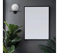 JUGEN BLACK APPLIQUE DA PARETE 1 LUCE MONTATURA NERA VETRO BIANCO ATTACCO E27