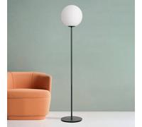 JUGEN BLACK LAMPADA DA TERRA 1 LUCE METALLO NERO ATTACCO E27