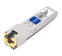 SFP di rame 10/100/1000Base-T, SFP di auto-negoziazione al ricetrasmettitore di RJ45 Mini-GBIC per Cisco GLC-T/SFP-GE-T/GLC-TA, Mikrotik S-RJ01, Netgear, Ubiquiti, Supermicro, Linksys, fino a 100M