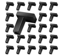 SFP XFP SFP+ - Tappo antipolvere per modulo ottico Simplex LC SFP XFP SFP+, in silicone, confezione da 50 pezzi, colore: nero