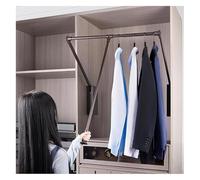 SFQEVHRZ Aste per appendere il guardaroba, Aste for armadio for appendere i vestiti, estraibili, larghezza regolabile, asta appendiabiti retrattile(Cabinet Width: 89 121cm)