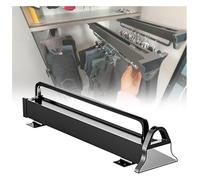 SFQEVHRZ Aste per appendere il guardaroba, Porta pantaloni estraibile for armadio, 14 16 18 20 22 pollici, portaoggetti retrattile for guardaroba con striscia antiscivolo silenziosa(Lenght 14in/36cm)