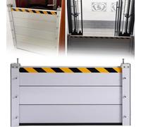 SFQEVHRZ Barriera antiallagamento, Deflettore Verticale in Alluminio Riutilizzabile, deflettore Anti-Acqua for Porta d'ingresso/portafinestra(L 210cm(6.9ft))