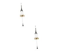 SFQEVHRZ Campane a Vento, Campane a Vento per Esterni， 2pcs Hanging Decorative Wind Bell Cheese Toy Exclusive Home Decor Climbing Vine Spring Clamp Flower Garden Decor Fake Corn Hanging Wind Chime