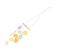 SFQEVHRZ Campane a Vento, Campane a Vento per Esterni， Dreamcatcher Natural Chandelier Decor Memorial Gifts Cappy Shell Pieces Decorate Ornament Wind Chime Shell Wind Bell