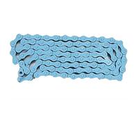 SFQEVHRZ Catene per Biciclette, Catena a Scatto Fisso for Bici da Corsa MTB, 1 velocità, 96L, 1/2x1/8 Pollici, Colori Multipli(Blue)