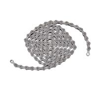 SFQEVHRZ Catene per Biciclette, Catena for Bicicletta 116L 6-7-8 velocità Argento Ultraleggera for Mountain Road 1/2 * 3/32 Catena a velocità variabile