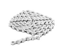 SFQEVHRZ Catene per Biciclette, Catene a Scatto Fisso for Bici da Pista, Accessori for Ciclismo Multicolori, 1/2" x 1/8"(White)