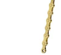 SFQEVHRZ Catene per Biciclette, Catene for Bicicletta Gold 6 7 8 9 10 11 velocità MTB Strada 116 Maglie Catena antiruggine Ricambi for Bici(11 Speed)