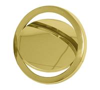 SFQEVHRZ Coperchio per pattumiera, Coperchio for pattumiera con sportello incorporato, scivolo for rifiuti rotondo, coperchio for bidone da incasso for cucina, ufficio e scrivania(Gold,252mm)