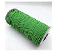 SFQEVHRZ Elastico, 3 mm 7 10 5 Iarde/Lotto Elastico Verde for Cucire in Vita Corda Elastica Nastro(10mm 5yards)