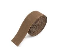SFQEVHRZ Elastico, 5 Metri 10-50 mm Elastico in Nylon colorato for Vestiti, fettuccia Elastica for Abiti(Coffee,25mm)