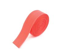 SFQEVHRZ Elastico, 5 Metri 10-50 mm Elastico in Nylon colorato for Vestiti, fettuccia Elastica for Abiti(Fluorescent Orange,15mm)