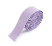 SFQEVHRZ Elastico, 5 Metri 10-50 mm Elastico in Nylon colorato for Vestiti, fettuccia Elastica for Abiti(Purple,20mm)
