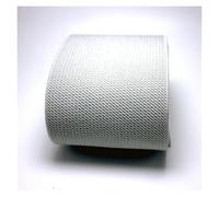 SFQEVHRZ Elastico, Elastico colorato for Pantaloni e gonne, Largo 7,5 cm, Resistente, con Nastro Elastico in Twill, in Lattice(Light Grey)