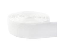 SFQEVHRZ Elastico, Elastico for Cucire 5/10/20M 10-50mm Nero Bianco Nylon Elastici for Intimo Reggiseno a Molla Fettuccia(Eb226 White,20METERS 20MM)