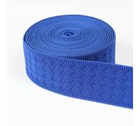 SFQEVHRZ Elastico, Elastico in Gomma Colorata Spessa a Quadri da 2 Metri e 40 mm, Fai Te, Fatto a Mano, for gonne, Pantaloni, Bretelle, Top, Cinture, Accessori(1 UK)