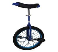SFQEVHRZ Monociclo, Ruote Antiscivolo da 16/18/20 Pollici, Bici for Adulti, Monociclo, Mountain Bike Regolabili in Altezza(Blue,20inch)