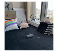 SFQEVHRZ Moquette a puzzle, Tappetino da pavimento in schiuma EVA a pelo lungo, tappeto ad incastro morbido for salotto, tappeti spessi e soffici for camera letto(Style F)