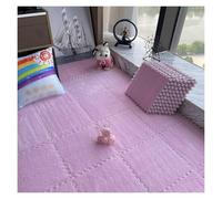 SFQEVHRZ Moquette a puzzle, Tappetino da pavimento in schiuma EVA a pelo lungo, tappeto ad incastro morbido for salotto, tappeti spessi e soffici for camera letto(Style C)
