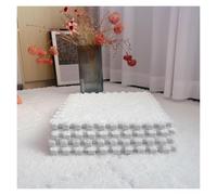 SFQEVHRZ Moquette a puzzle, Tappetino soffice for camera da letto, isolamento acustico, tagliabile, protezione del pavimento, 10 pezzi(Style L,10 pieces)