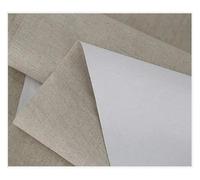 SFQEVHRZ Rotolo di Tela Artistica Professionale, Tela Bianca in Misto Lino da 10 m for la Pittura Artistica, Strato di Tela for Pittura a Olio(Width 48cm 10m)