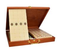 SFQEVHRZ Set da mahjong, Set di 144 tessere Mahjong cinese tradizionale o gioco in stile(39mm)