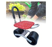 SFQEVHRZ Sgabello per carrello da giardino， Sedile girevole a 360° con altezza regolabile, inginocchiatoio da giardino, sedile da lavoro con ruote, sgabello da giardinaggio con carrello su ruote