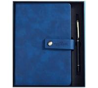 SFQEVHRZ Taccuino, Quaderno classico spesso con anello for penna - copertina rigida A5 scatola regalo, barra segnalibro(B)