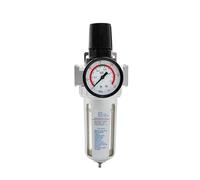 SFR-200 1/4 SFR-300 3/8 SFR-400 1/2 Compressore d'aria umidità acqua olio trappola nebbia valvola di scarico filtro in rame regolatore di pressione regolatore d'aria(SFR w PC 4mm,-200 (Copper core))