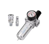 SFR200 1/4 compressore d'aria filtro regolatore separatore olio-acqua scaricatore di condensa valvola di regolazione della pressione accessori pneumatici(SFR with PMSM)