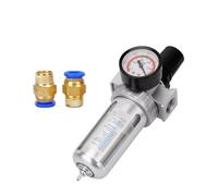 SFR400 1/2 filtro regolatore compressore aria separatore olio-acqua scaricatore di condensa valvola di regolazione pressione accessori pneumatici(SFR+PC12)